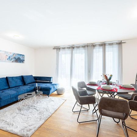 Апартаменти Lit Living: Luxus - Box Spring - Parking - Terrace Людвігсгафен-на-Рейні Екстер'єр фото