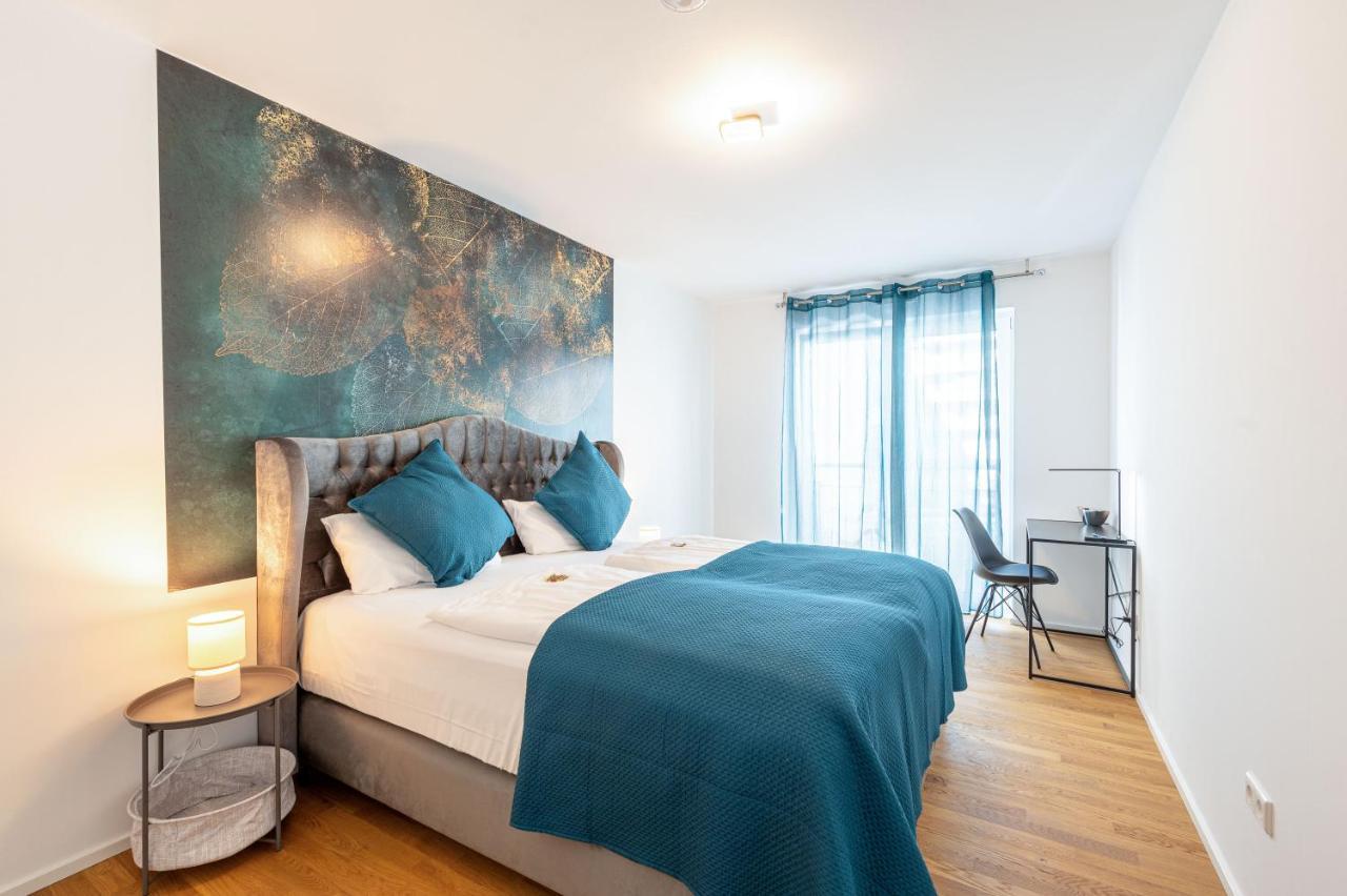 Апартаменти Lit Living: Luxus - Box Spring - Parking - Terrace Людвігсгафен-на-Рейні Екстер'єр фото