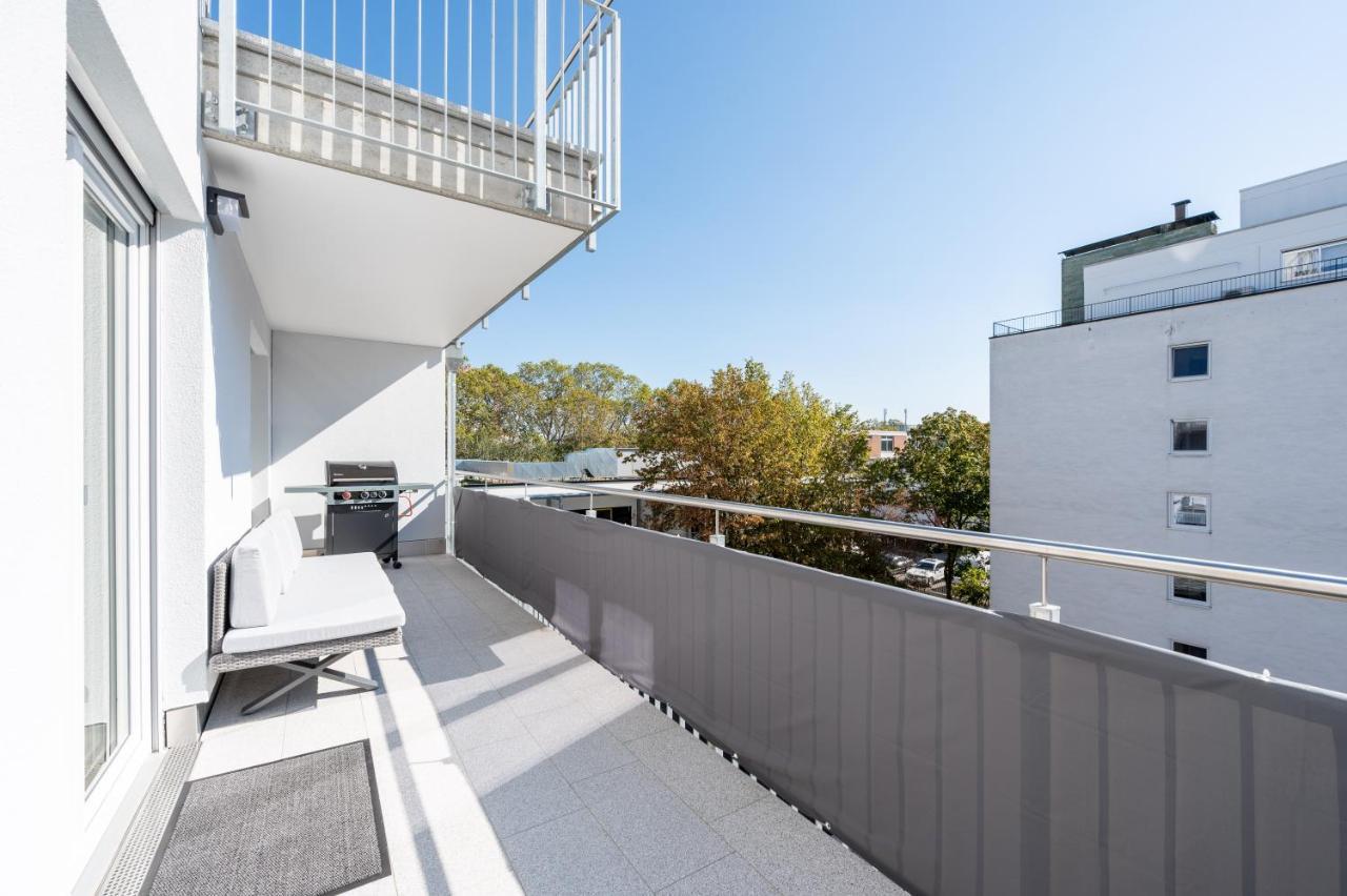Апартаменти Lit Living: Luxus - Box Spring - Parking - Terrace Людвігсгафен-на-Рейні Екстер'єр фото