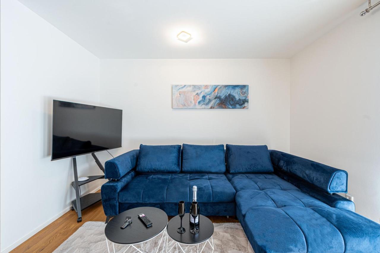 Апартаменти Lit Living: Luxus - Box Spring - Parking - Terrace Людвігсгафен-на-Рейні Екстер'єр фото