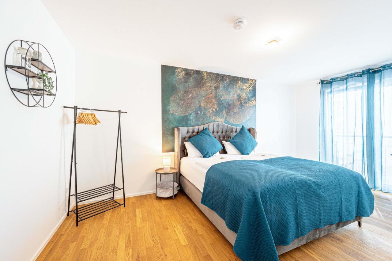 Апартаменти Lit Living: Luxus - Box Spring - Parking - Terrace Людвігсгафен-на-Рейні Екстер'єр фото
