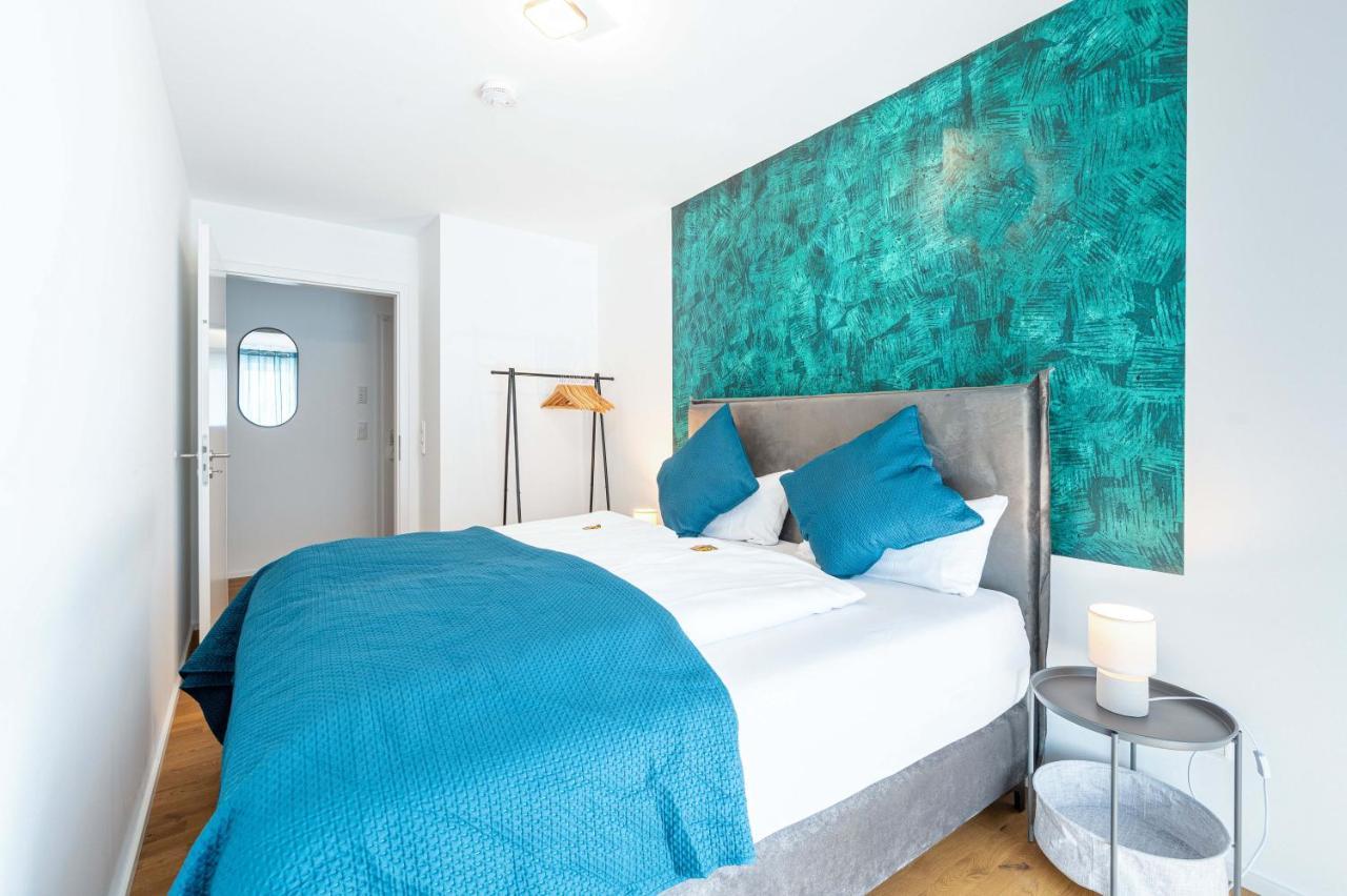 Апартаменти Lit Living: Luxus - Box Spring - Parking - Terrace Людвігсгафен-на-Рейні Екстер'єр фото
